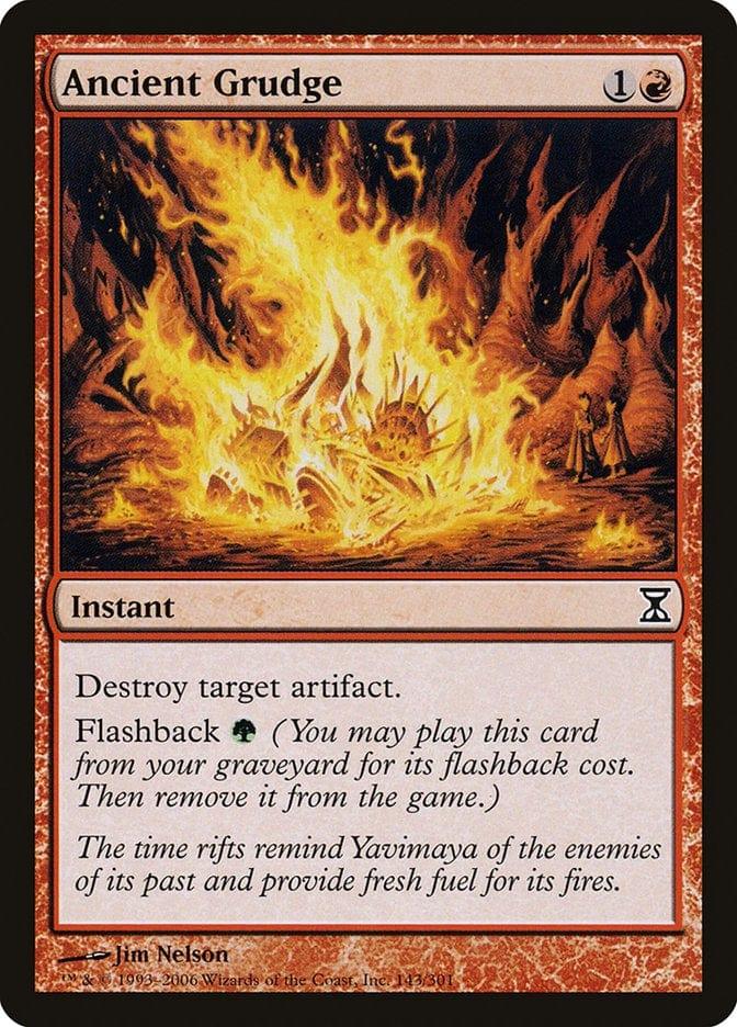 Magic: The Gathering MTG Single Ancient Grudge [Time Spiral]