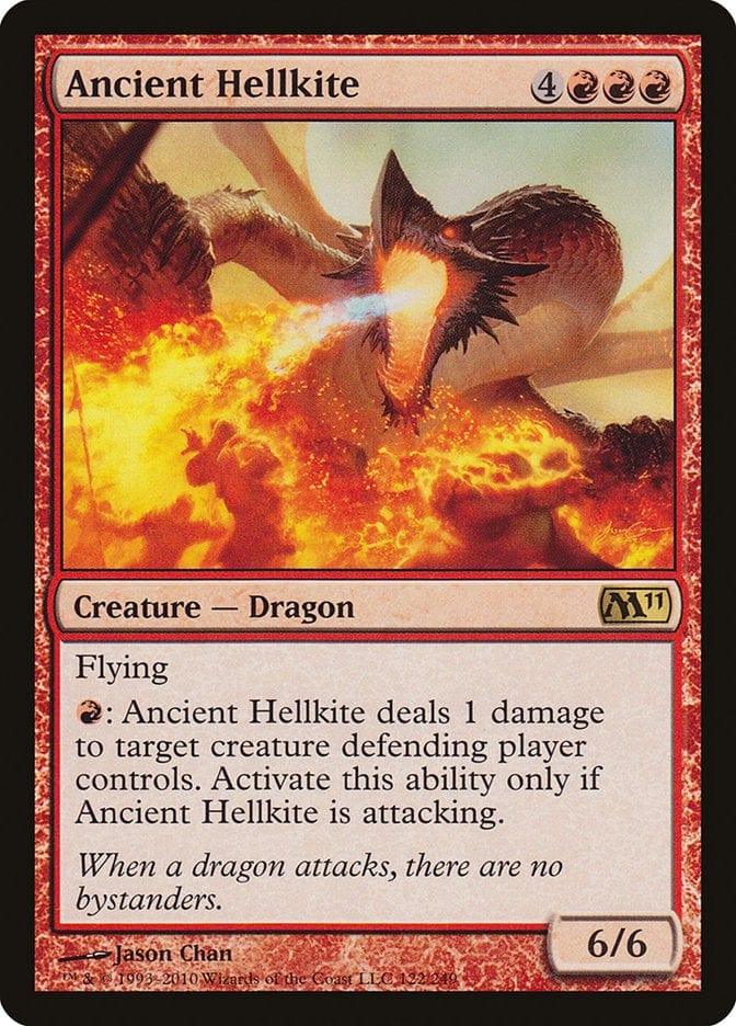 Magic: The Gathering MTG Single Ancient Hellkite [Magic 2011]