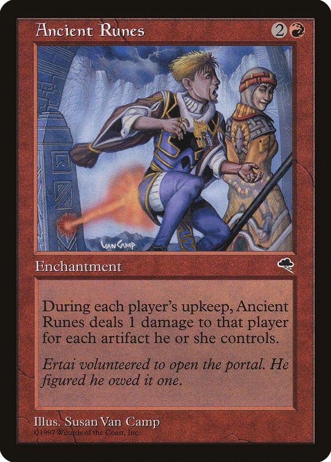 Magic: The Gathering MTG Single Ancient Runes [Tempest]