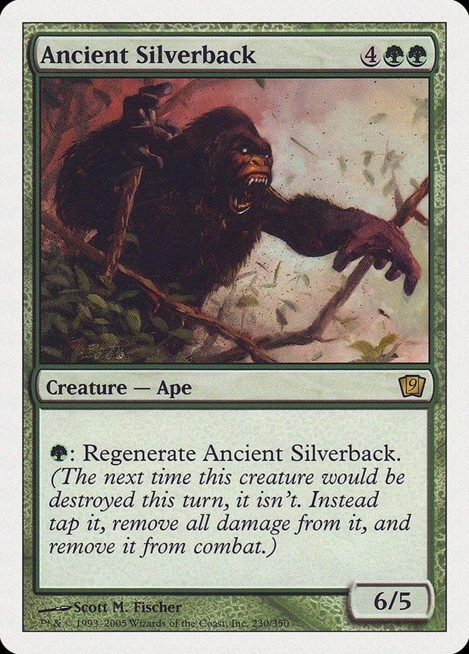 Magic: The Gathering MTG Single Ancient Silverback [Ninth Edition]