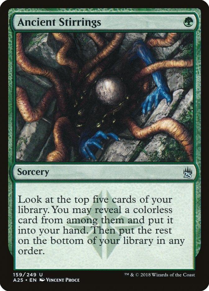 Magic: The Gathering MTG Single Ancient Stirrings [Masters 25]