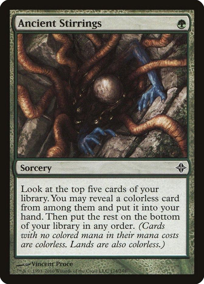 Magic: The Gathering MTG Single Ancient Stirrings [Rise of the Eldrazi]