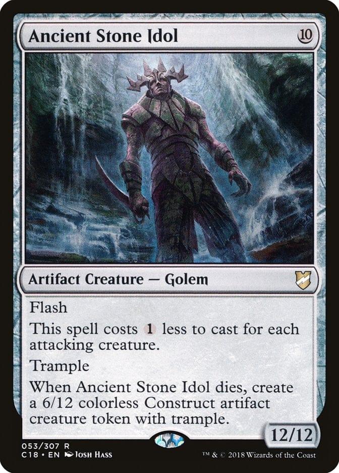 Magic: The Gathering MTG Single Ancient Stone Idol [Commander 2018]