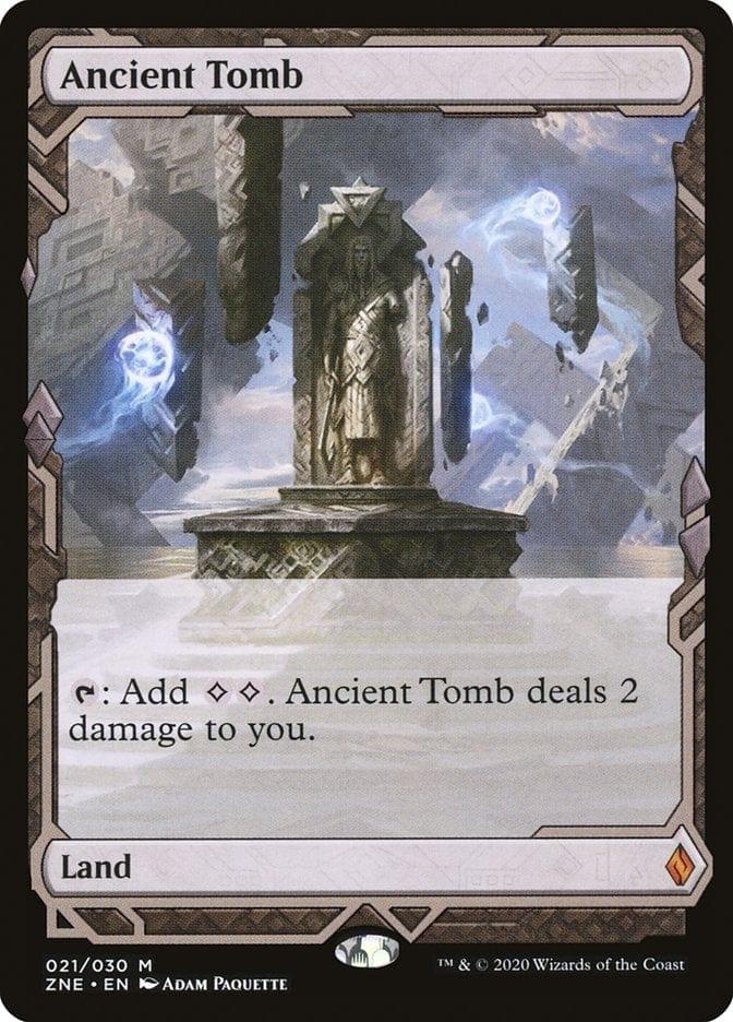 Magic: The Gathering MTG Single Ancient Tomb (Expeditions) [Zendikar Rising Expeditions]