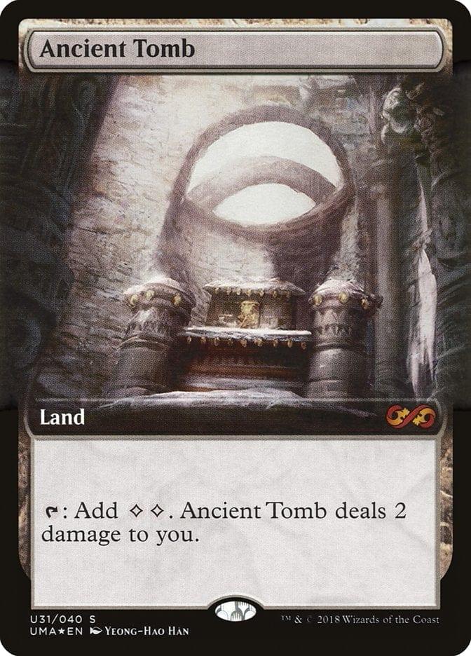 Magic: The Gathering MTG Single Ancient Tomb (Topper) [Ultimate Box Topper]