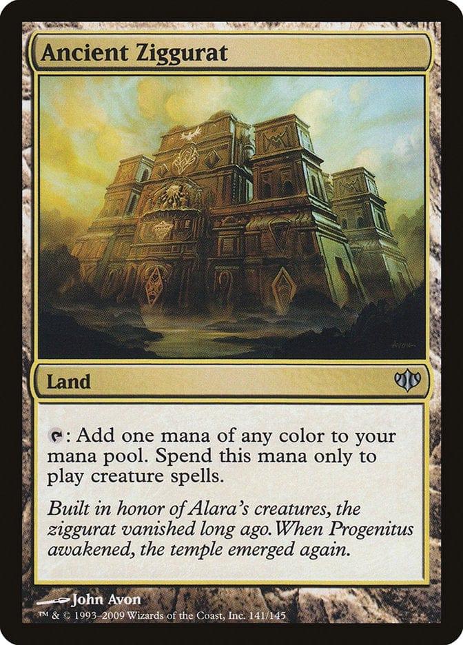 Magic: The Gathering MTG Single Ancient Ziggurat [Conflux]