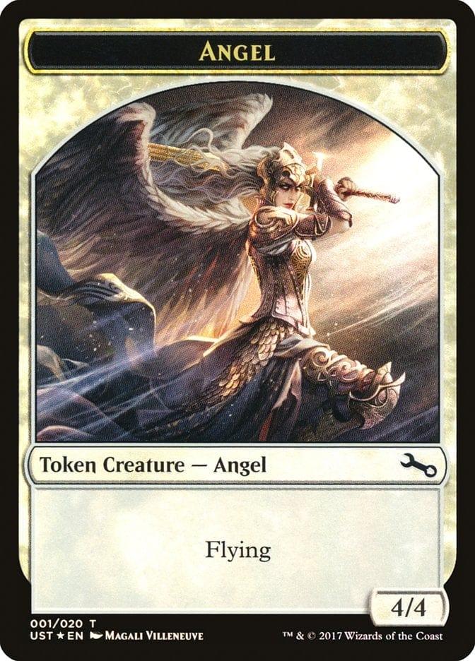 Magic: The Gathering MTG Single Angel // Angel [Unstable]