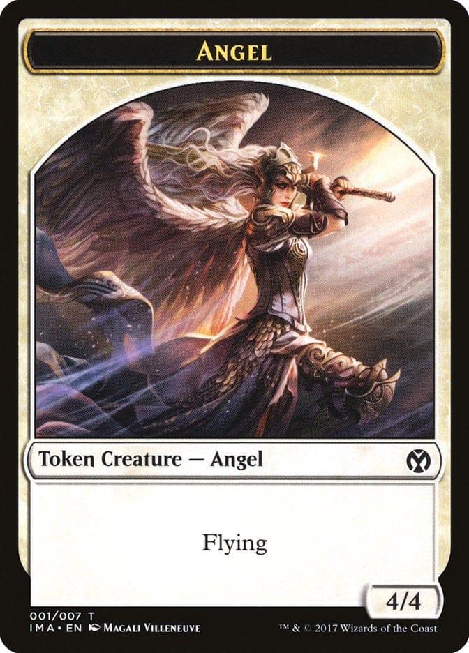 Magic: The Gathering MTG Single Angel [Iconic Masters Tokens]