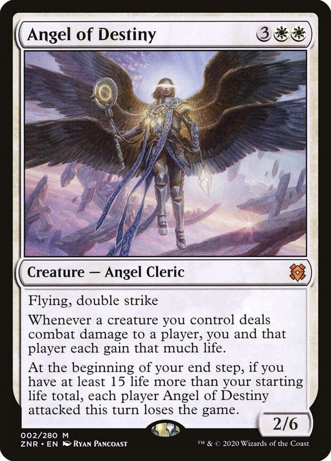 Magic: The Gathering MTG Single Angel of Destiny [Zendikar Rising]