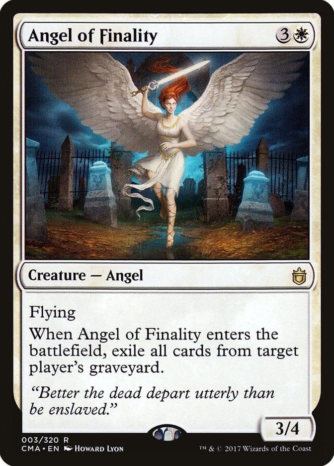 Magic: The Gathering MTG Single Angel of Finality [Commander Anthology]