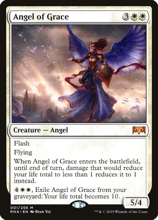 Magic: The Gathering MTG Single Angel of Grace [Ravnica Allegiance]