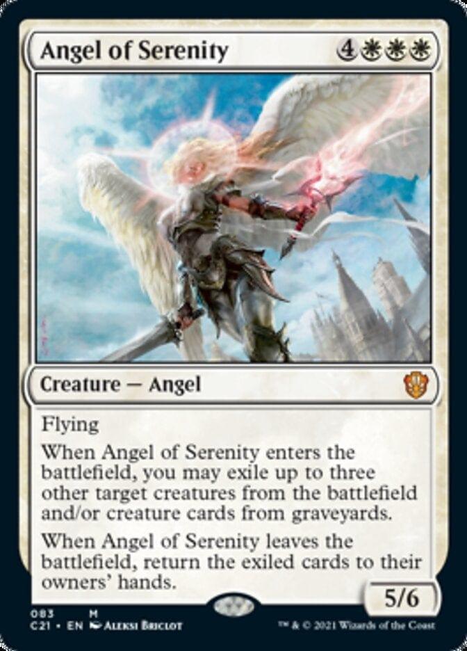 Magic: The Gathering MTG Single Angel of Serenity [Commander 2021]