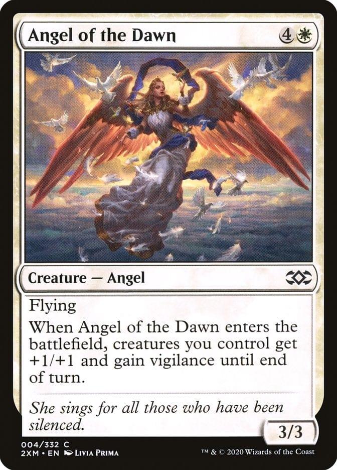 Magic: The Gathering MTG Single Angel of the Dawn [Double Masters]