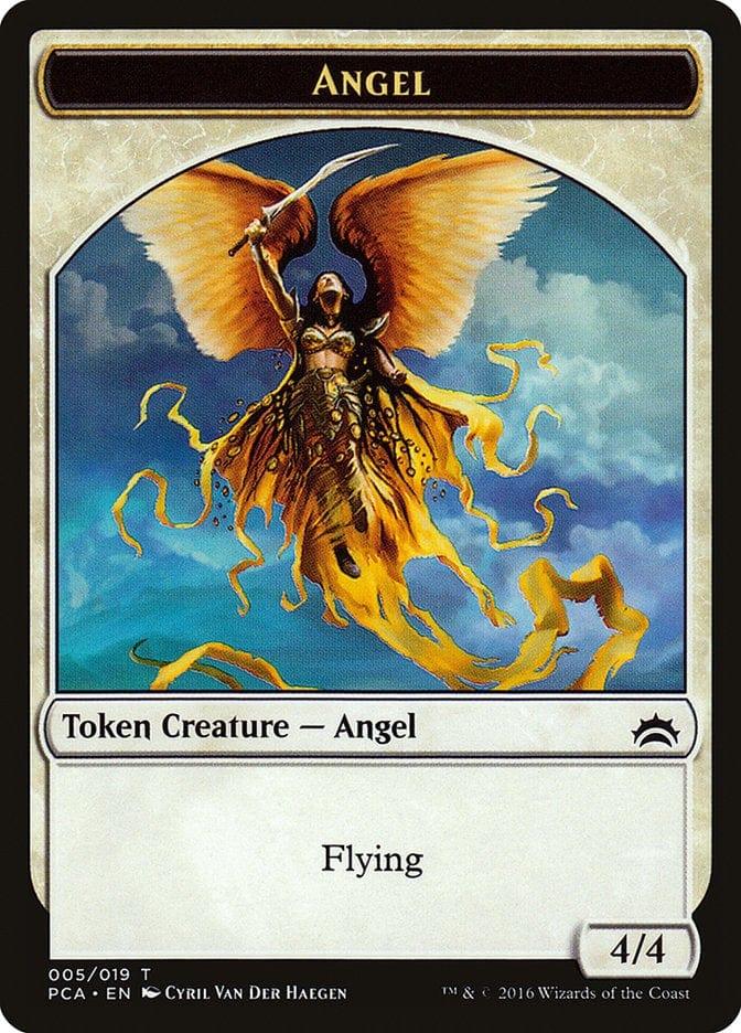 Magic: The Gathering MTG Single Angel [Planechase Anthology Tokens]
