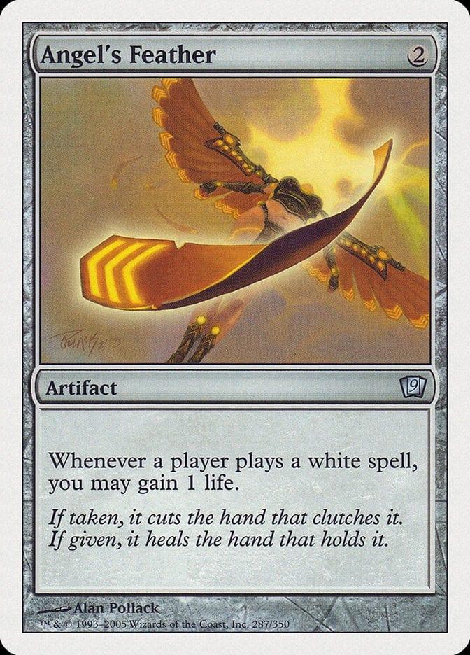 Magic: The Gathering MTG Single Angel's Feather [Ninth Edition]