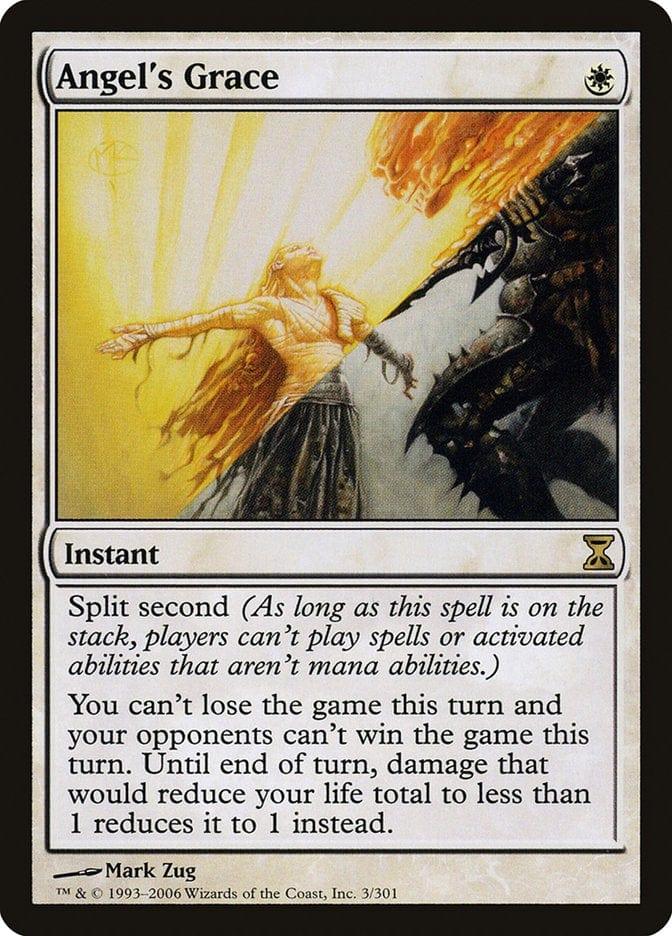 Magic: The Gathering MTG Single Angel's Grace [Time Spiral]