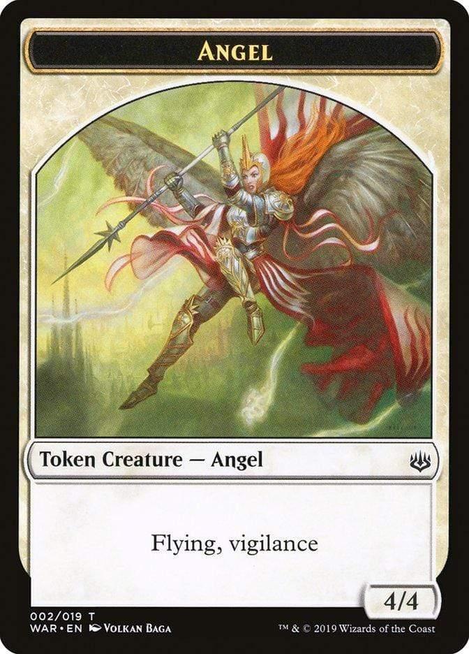 Magic: The Gathering MTG Single Angel [War of the Spark Tokens]