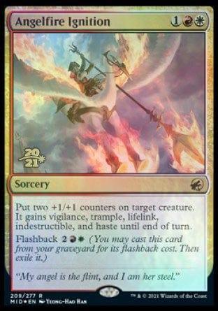Magic: The Gathering MTG Single Angelfire Ignition [Innistrad: Midnight Hunt Prerelease Promos]