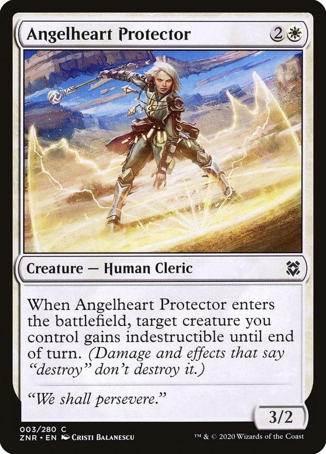 Magic: The Gathering MTG Single Angelheart Protector [Zendikar Rising]