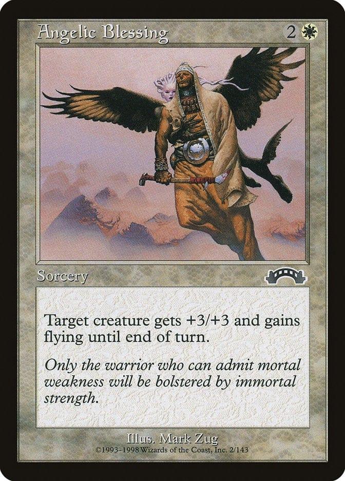 Magic: The Gathering MTG Single Angelic Blessing [Exodus]
