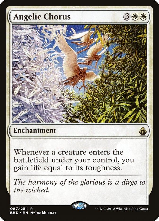 Magic: The Gathering MTG Single Angelic Chorus [Battlebond]