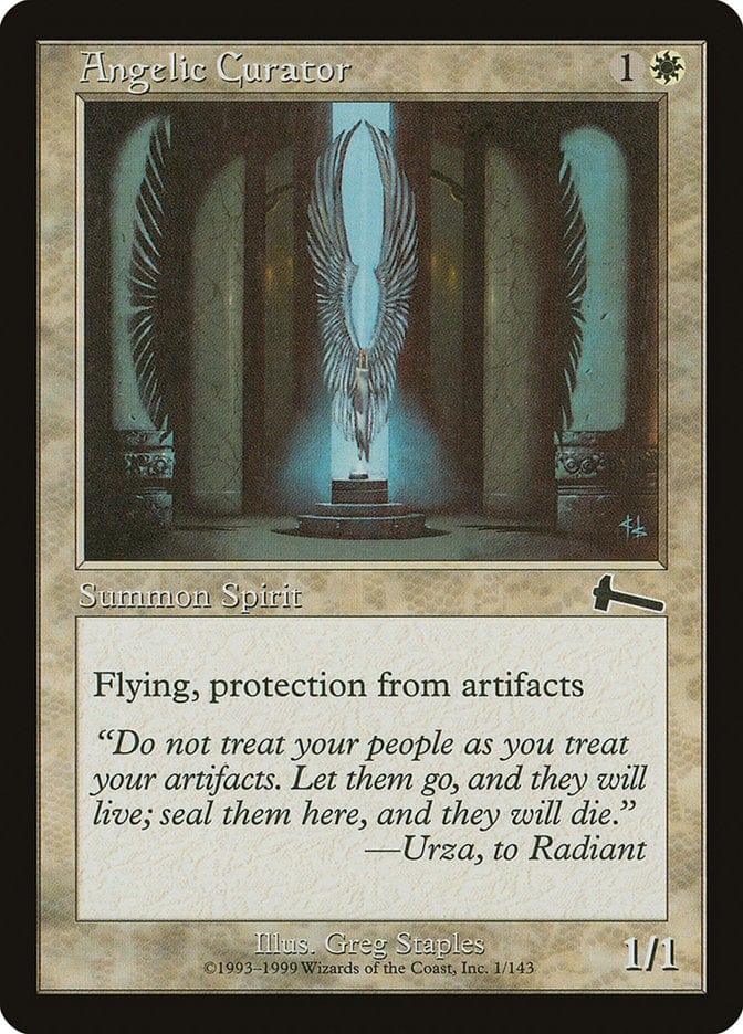 Magic: The Gathering MTG Single Angelic Curator [Urza's Legacy]