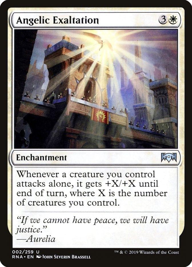 Magic: The Gathering MTG Single Angelic Exaltation [Ravnica Allegiance]