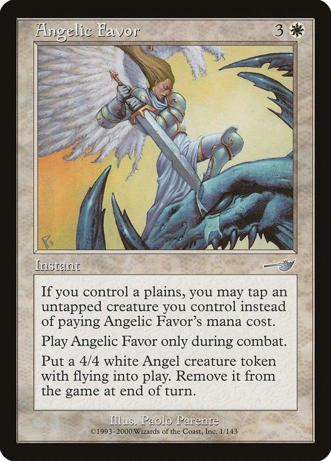 Magic: The Gathering MTG Single Angelic Favor [Nemesis]
