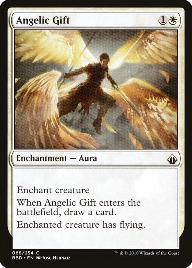 Magic: The Gathering MTG Single Angelic Gift [Battlebond]