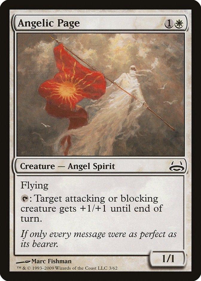 Magic: The Gathering MTG Single Angelic Page [Duel Decks: Divine vs. Demonic]
