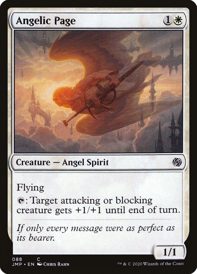 Magic: The Gathering MTG Single Angelic Page [Jumpstart]