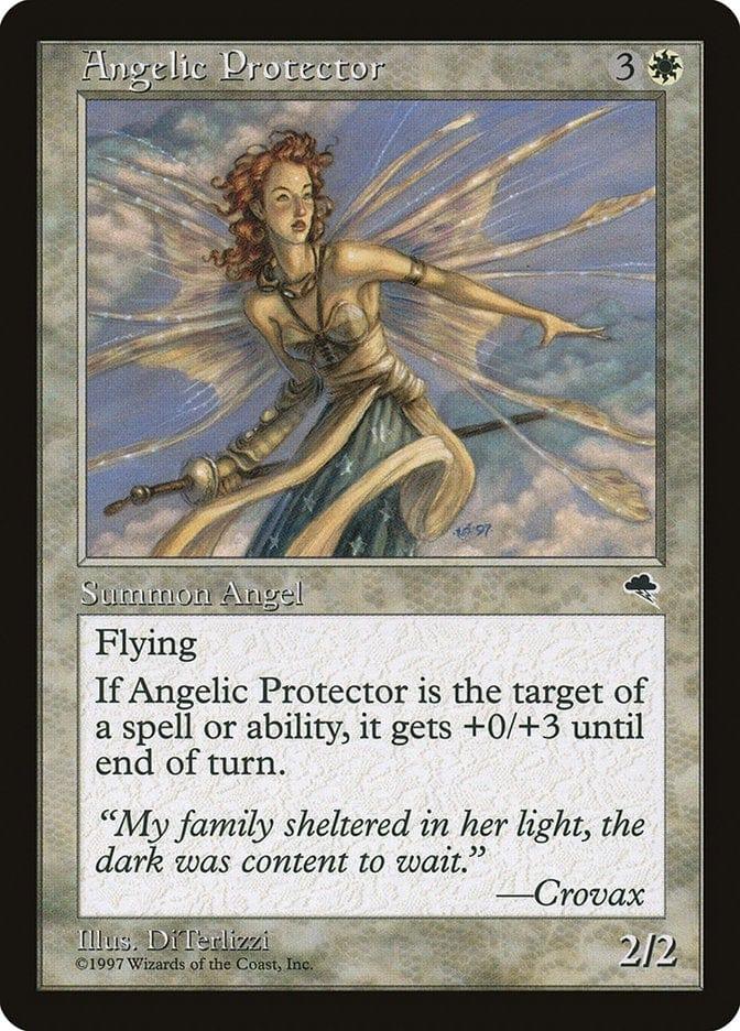 Magic: The Gathering MTG Single Angelic Protector [Tempest]