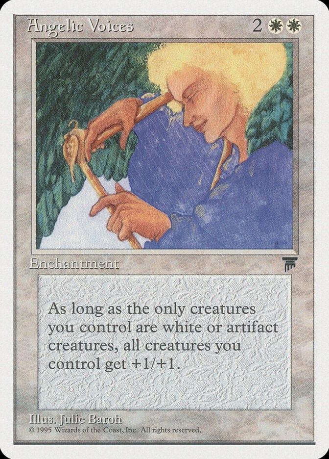 Magic: The Gathering MTG Single Angelic Voices [Chronicles]