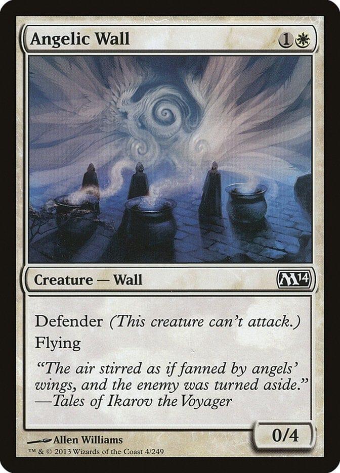Magic: The Gathering MTG Single Angelic Wall [Magic 2014]