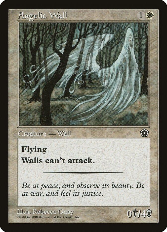 Magic: The Gathering MTG Single Angelic Wall [Portal Second Age]