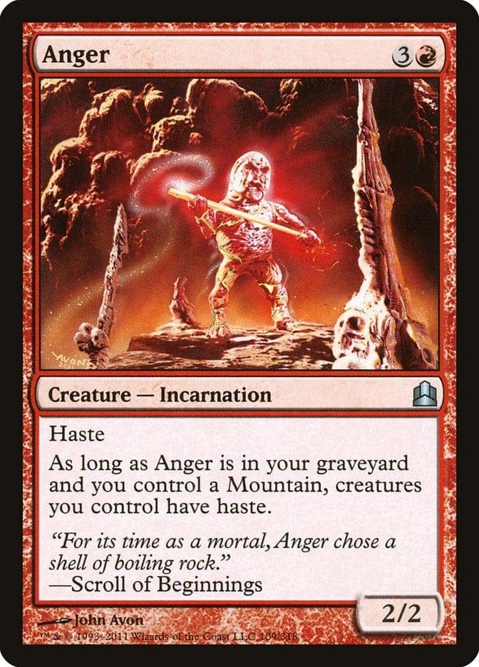 Magic: The Gathering MTG Single Anger [Commander 2011]