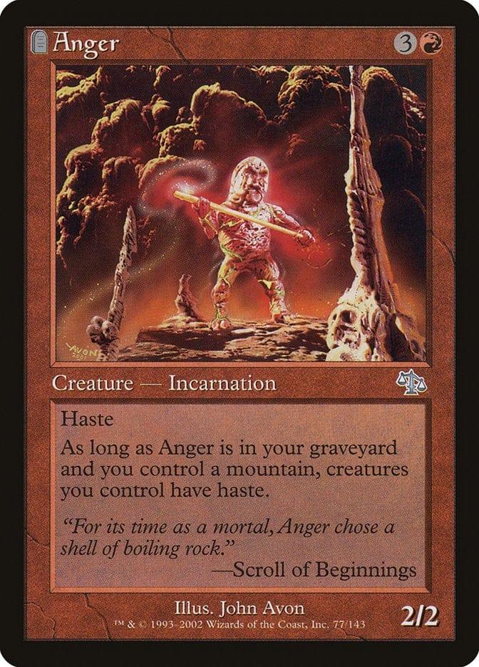 Magic: The Gathering MTG Single Anger [Judgment]