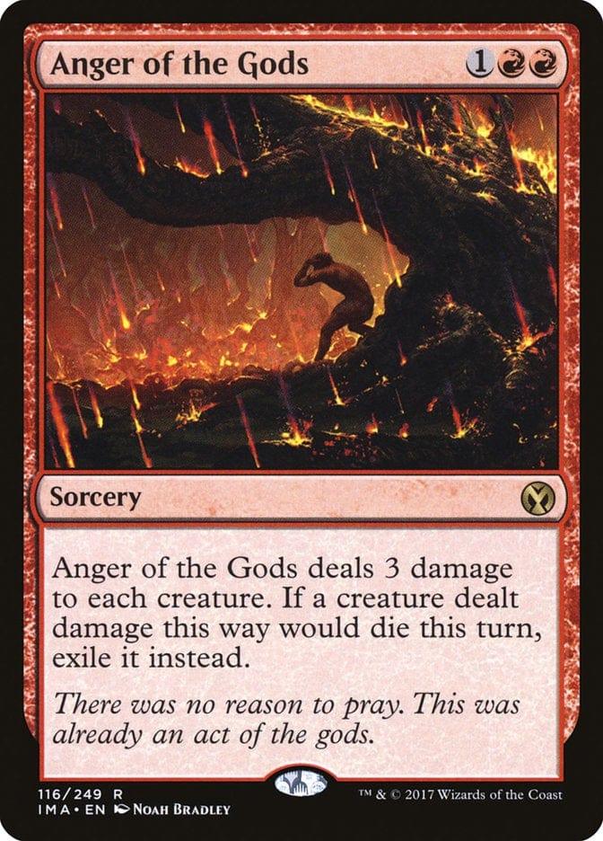 Magic: The Gathering MTG Single Anger of the Gods [Iconic Masters]