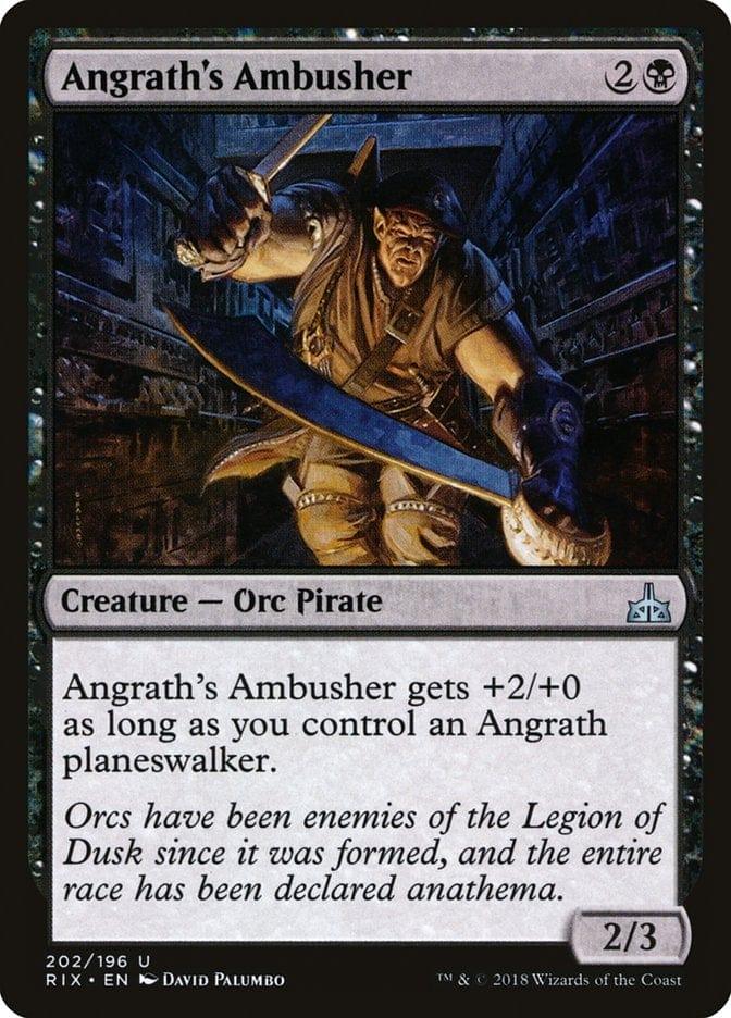 Magic: The Gathering MTG Single Angrath's Ambusher [Rivals of Ixalan]