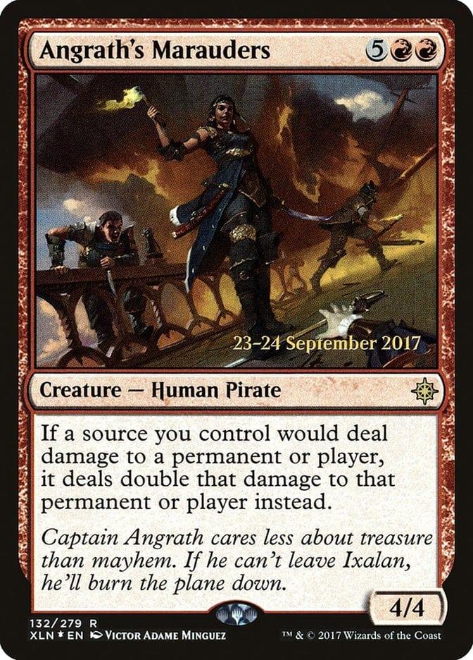 Magic: The Gathering MTG Single Angrath's Marauders  [Ixalan Prerelease Promos]