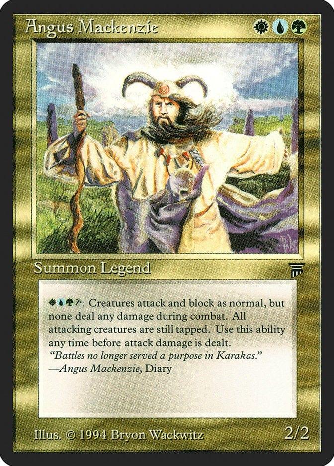 Magic: The Gathering MTG Single Angus Mackenzie [Legends]