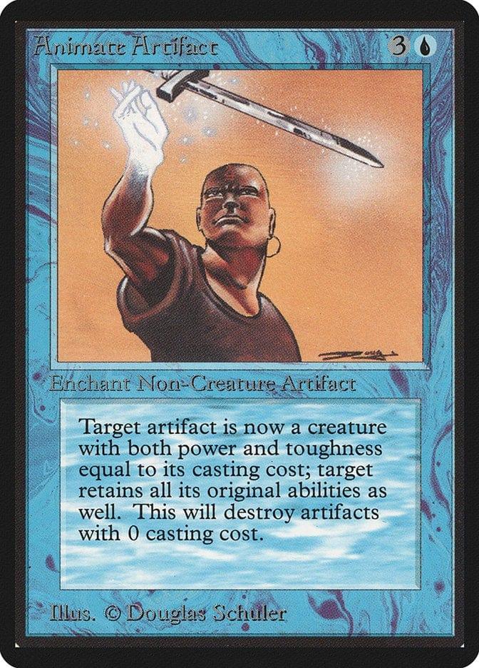 Magic: The Gathering MTG Single Animate Artifact [Limited Edition Beta]