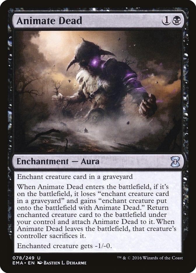 Magic: The Gathering MTG Single Animate Dead [Eternal Masters]