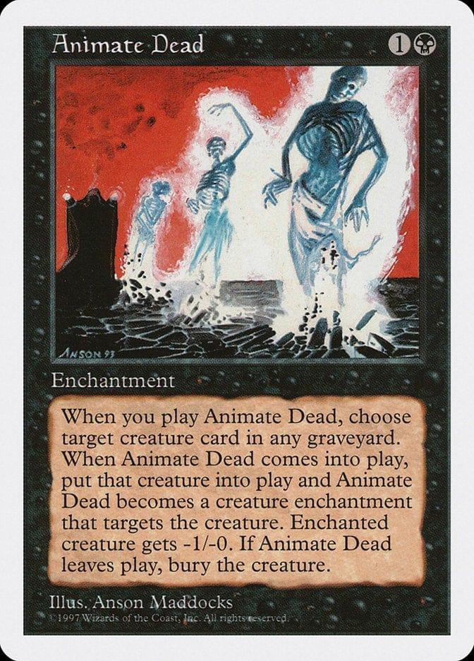 Magic: The Gathering MTG Single Animate Dead [Fifth Edition]