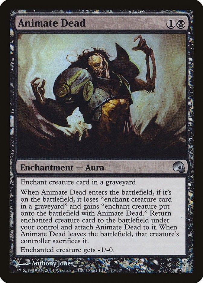Magic: The Gathering MTG Single Animate Dead [Premium Deck Series: Graveborn]