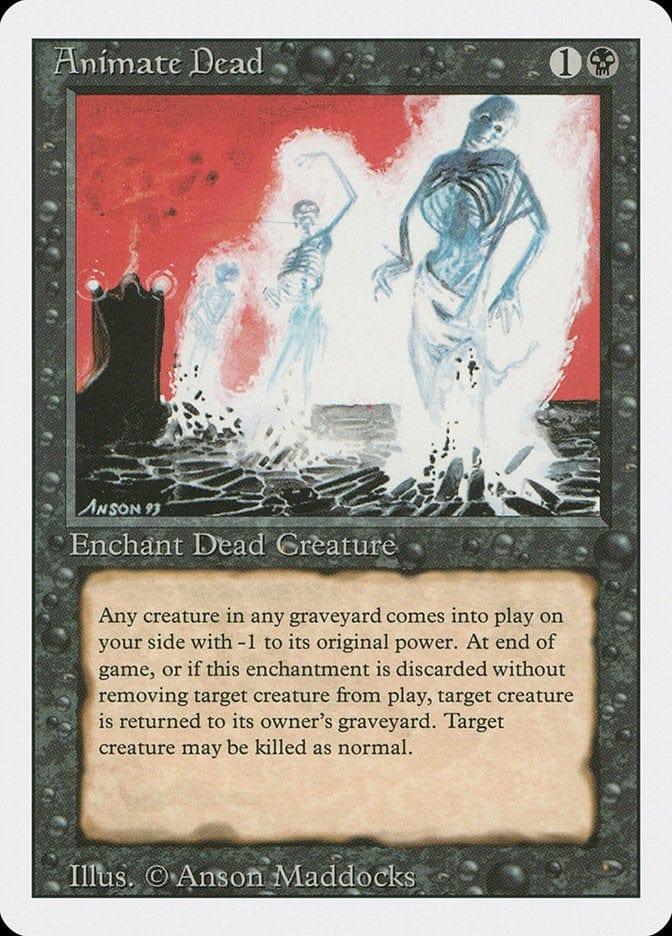 Magic: The Gathering MTG Single Animate Dead [Revised Edition]