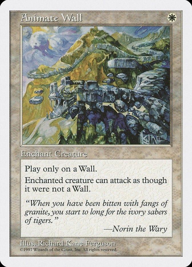 Magic: The Gathering MTG Single Animate Wall [Fifth Edition]