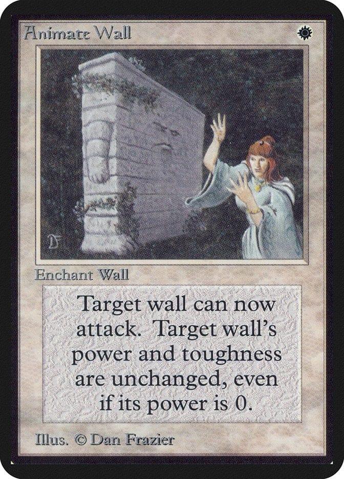 Magic: The Gathering MTG Single Animate Wall [Limited Edition Alpha]