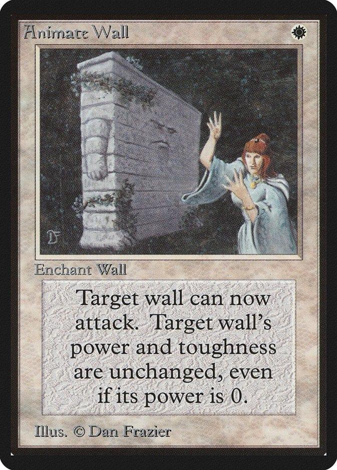 Magic: The Gathering MTG Single Animate Wall [Limited Edition Beta]