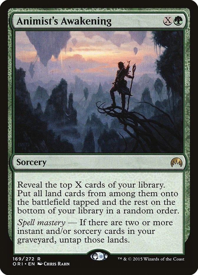 Magic: The Gathering MTG Single Animist's Awakening [Magic Origins]